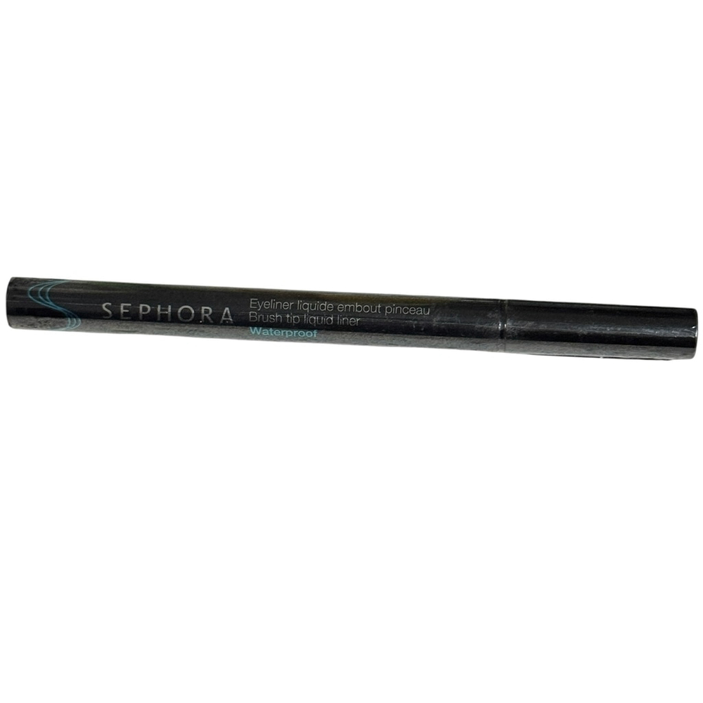 New Sephora Collection Brush Tip Liquid Eyeliner Black Waterproof 01 - Picture 3 of 5